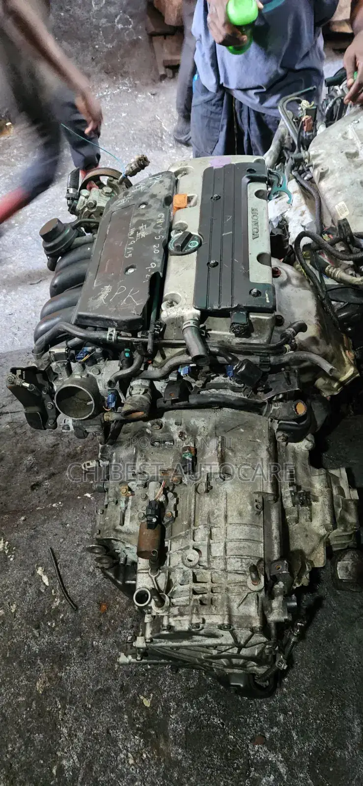 Engine and Gearbox for Honda Cr_v 2003/2005 Models Direct Tokunbo