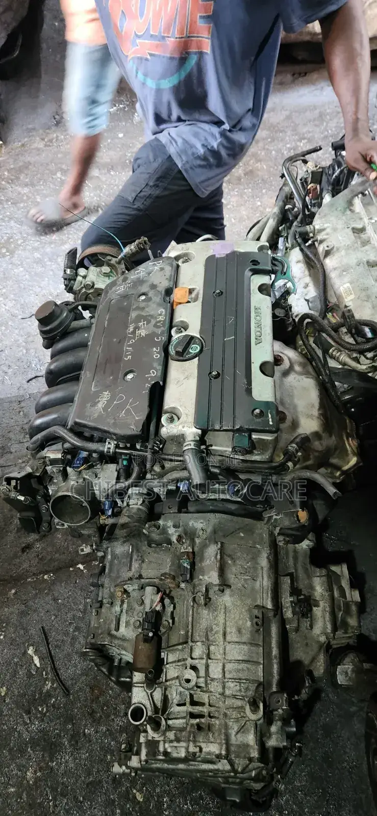 Engine and Gearbox for Honda Cr_v 2003/2005 Models Direct Tokunbo
