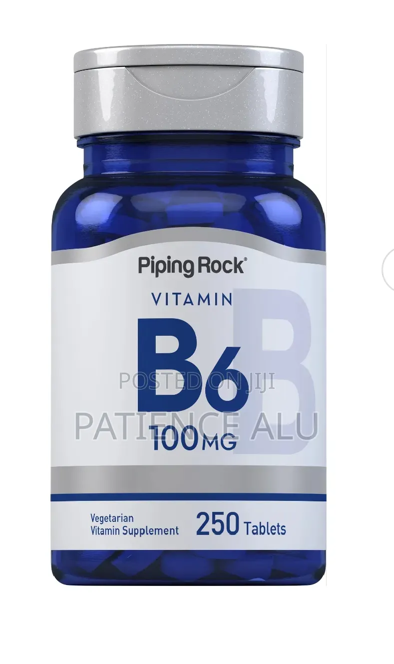 Vitamin B-6 (Pyridoxine), 100 Mg, 250 Tablets