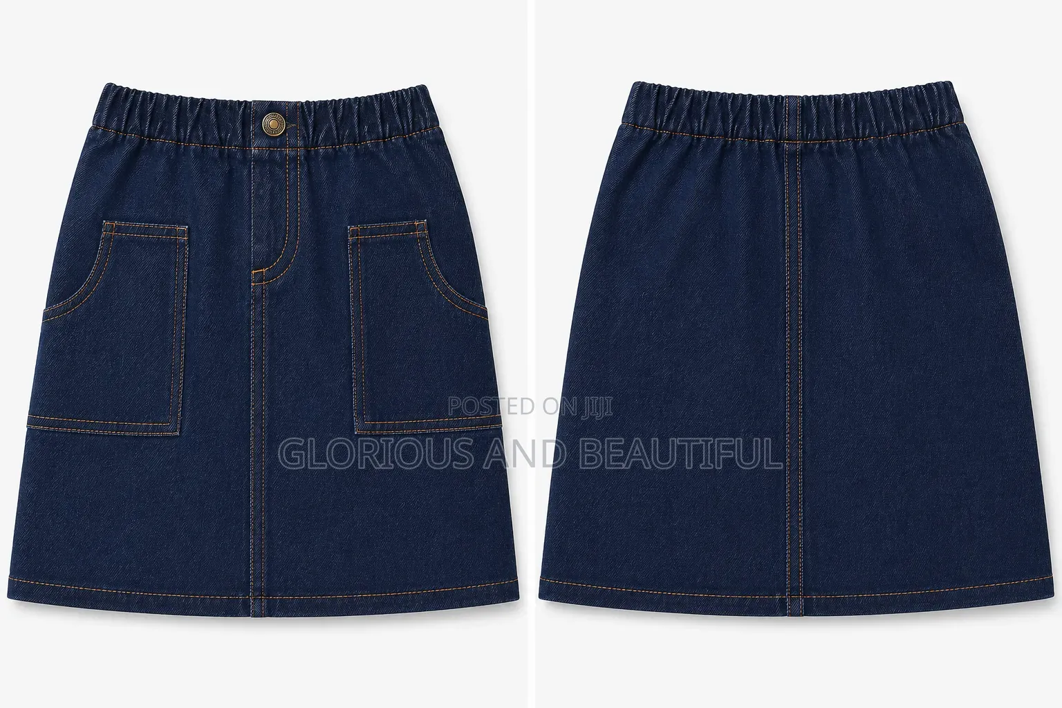 Kids Jean Skirt