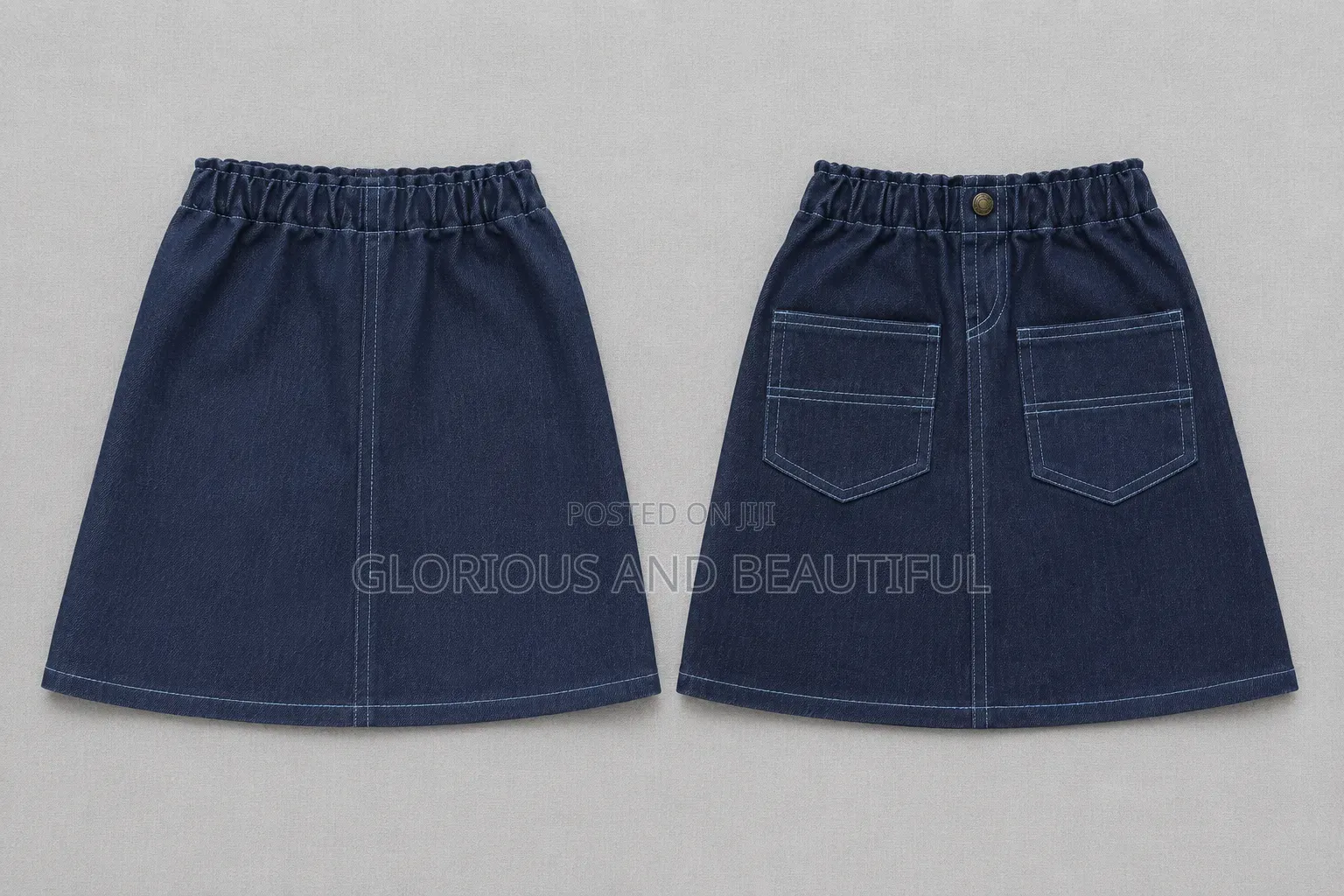Kids Jean Skirt
