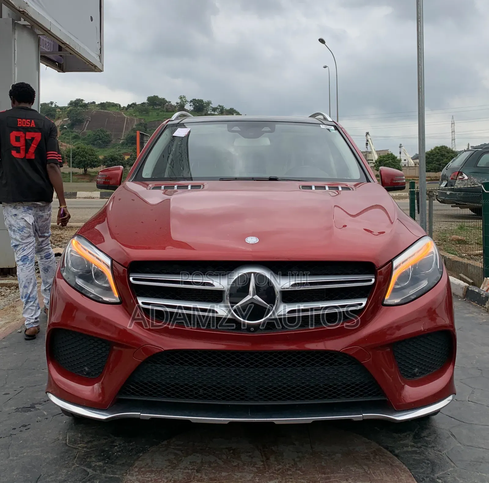Mercedes-Benz GLE-Class 2017 Red