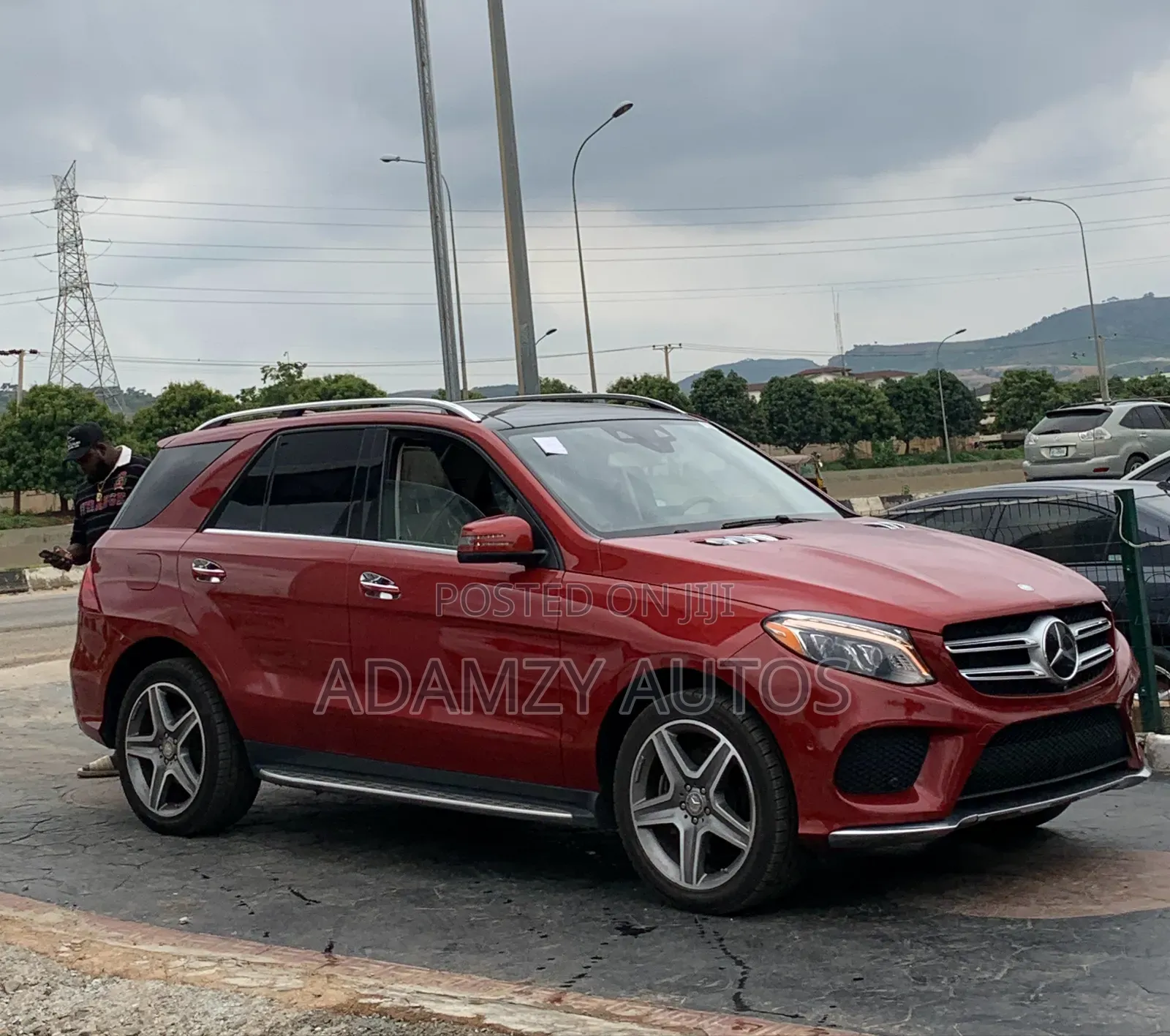 Mercedes-Benz GLE-Class 2017 Red