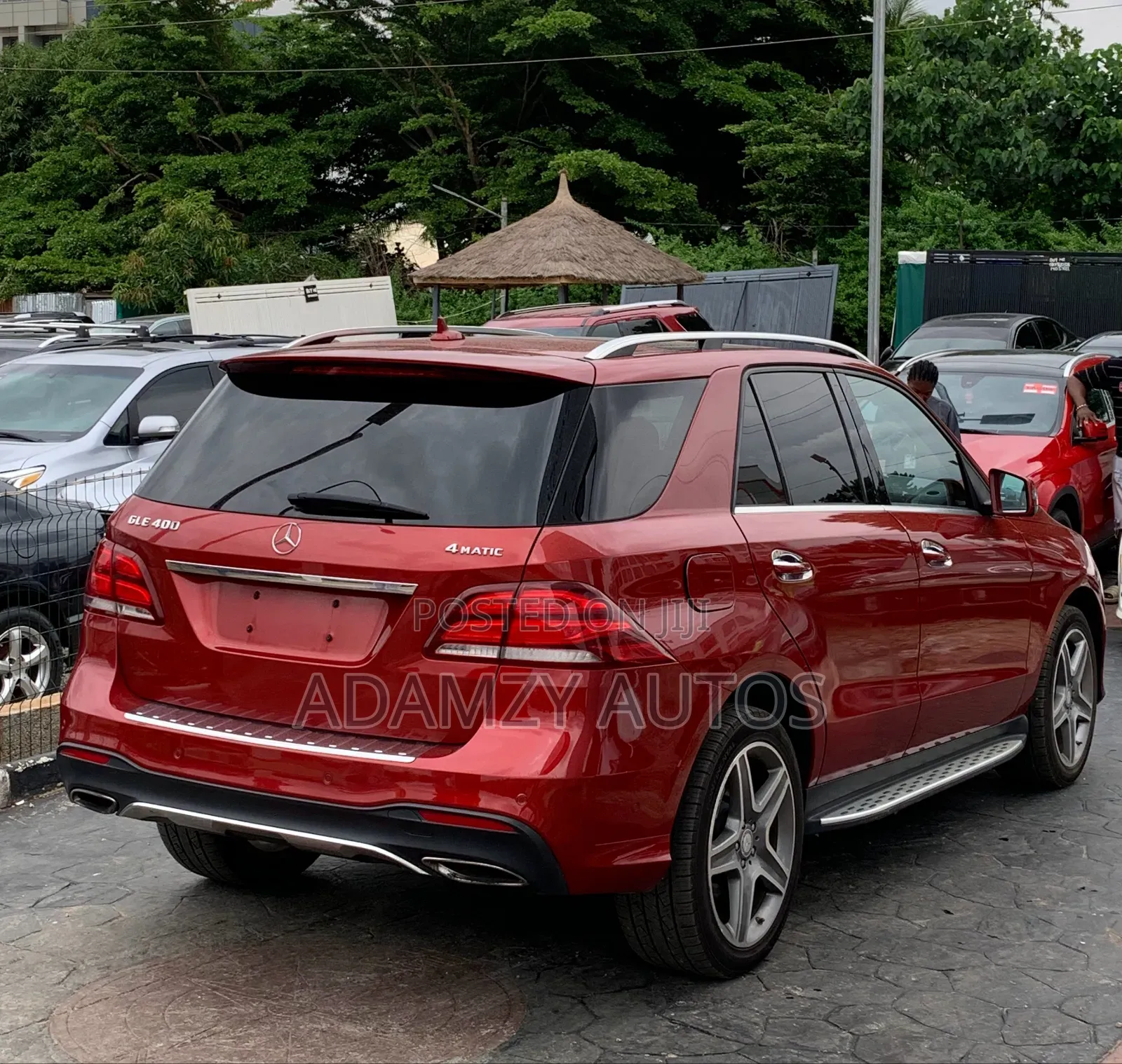 Mercedes-Benz GLE-Class 2017 Red
