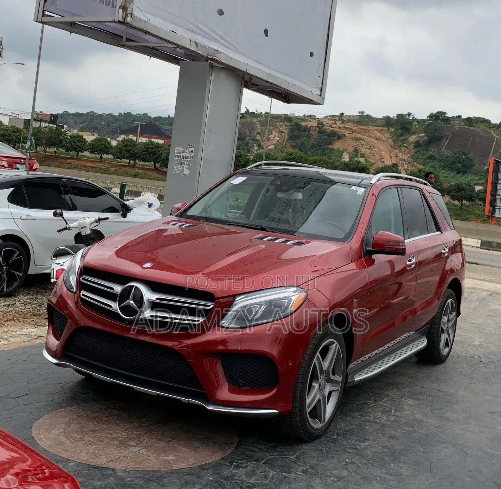 Mercedes-Benz GLE-Class 2017 Red