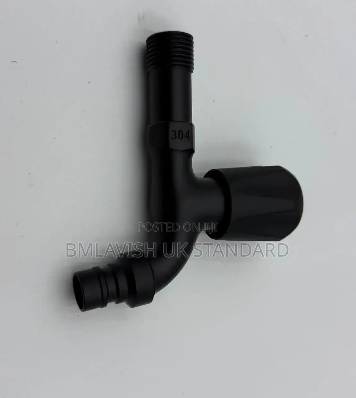 304 Black Wall Tap