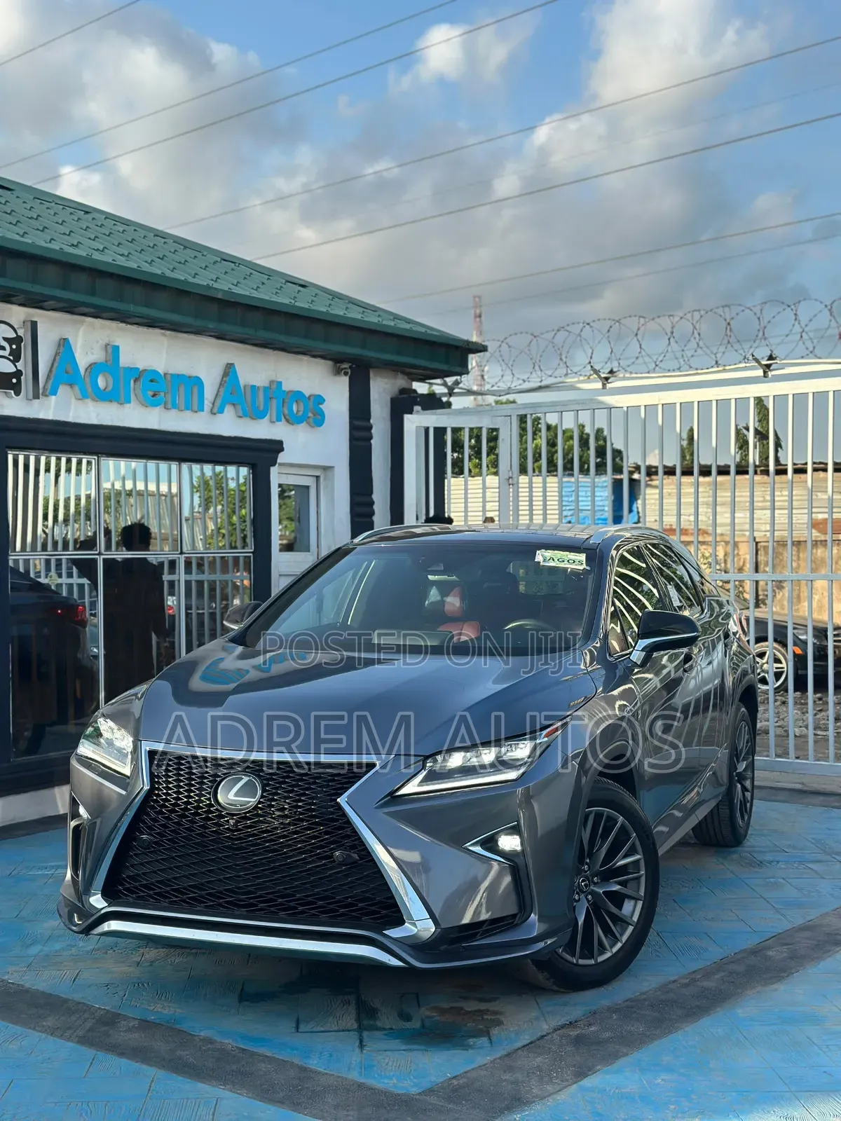 Lexus RX 350 F Sport AWD 2017 Gray