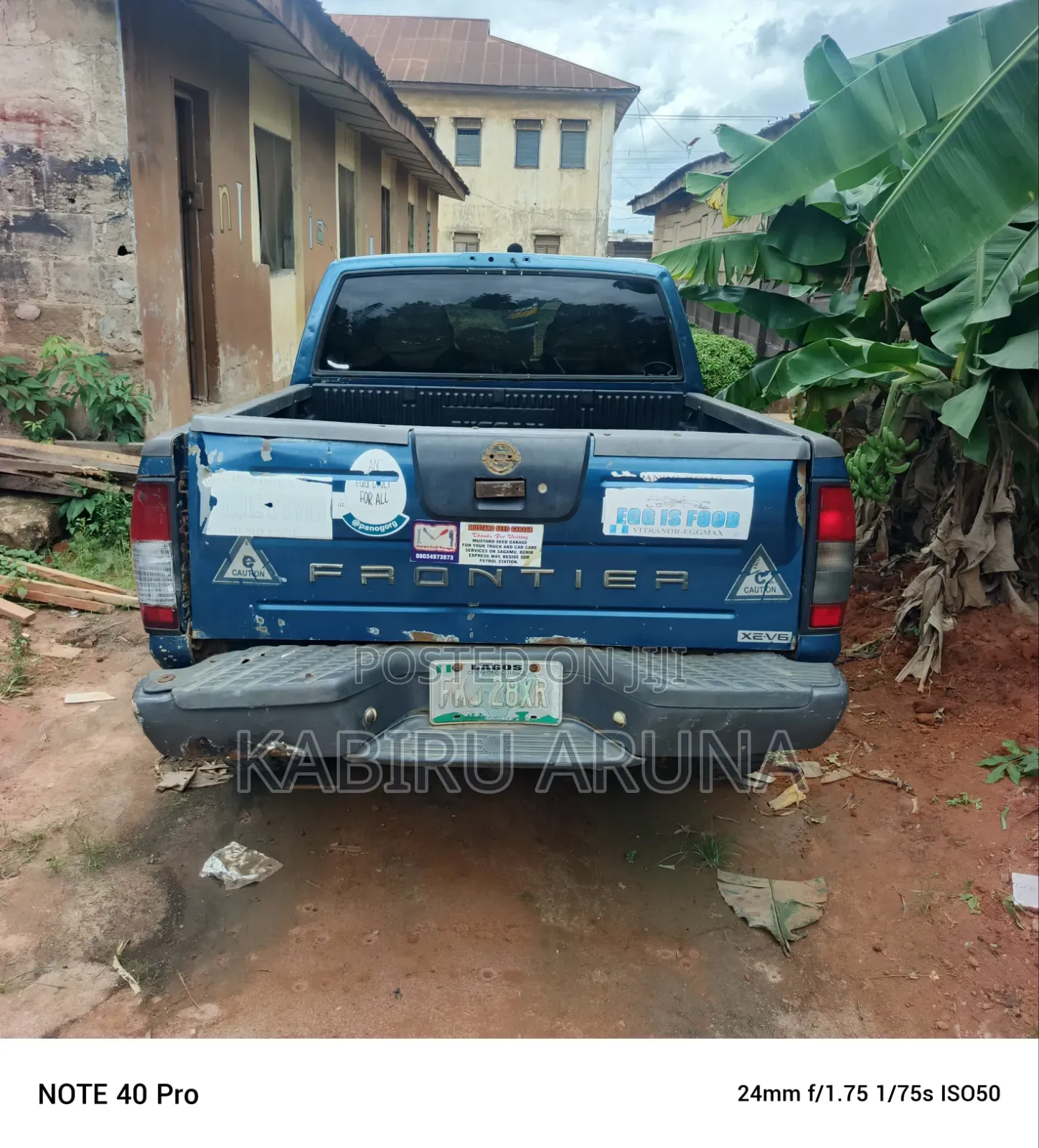 Nissan Frontier 2003 Green