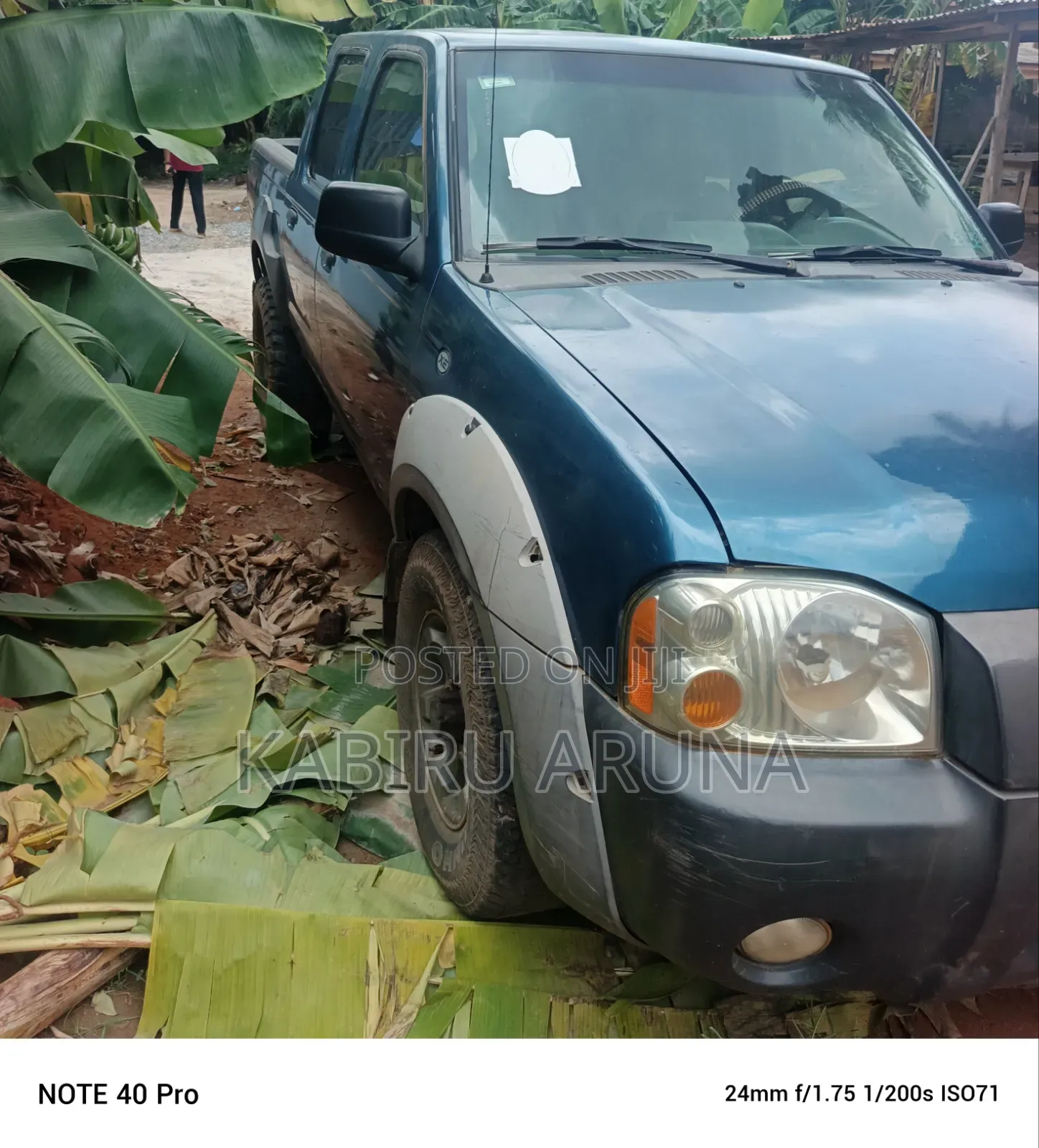 Nissan Frontier 2003 Green