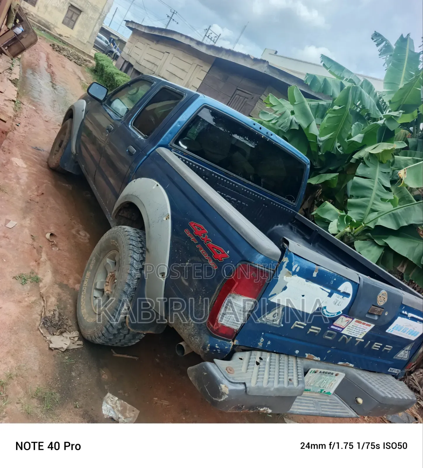 Nissan Frontier 2003 Green