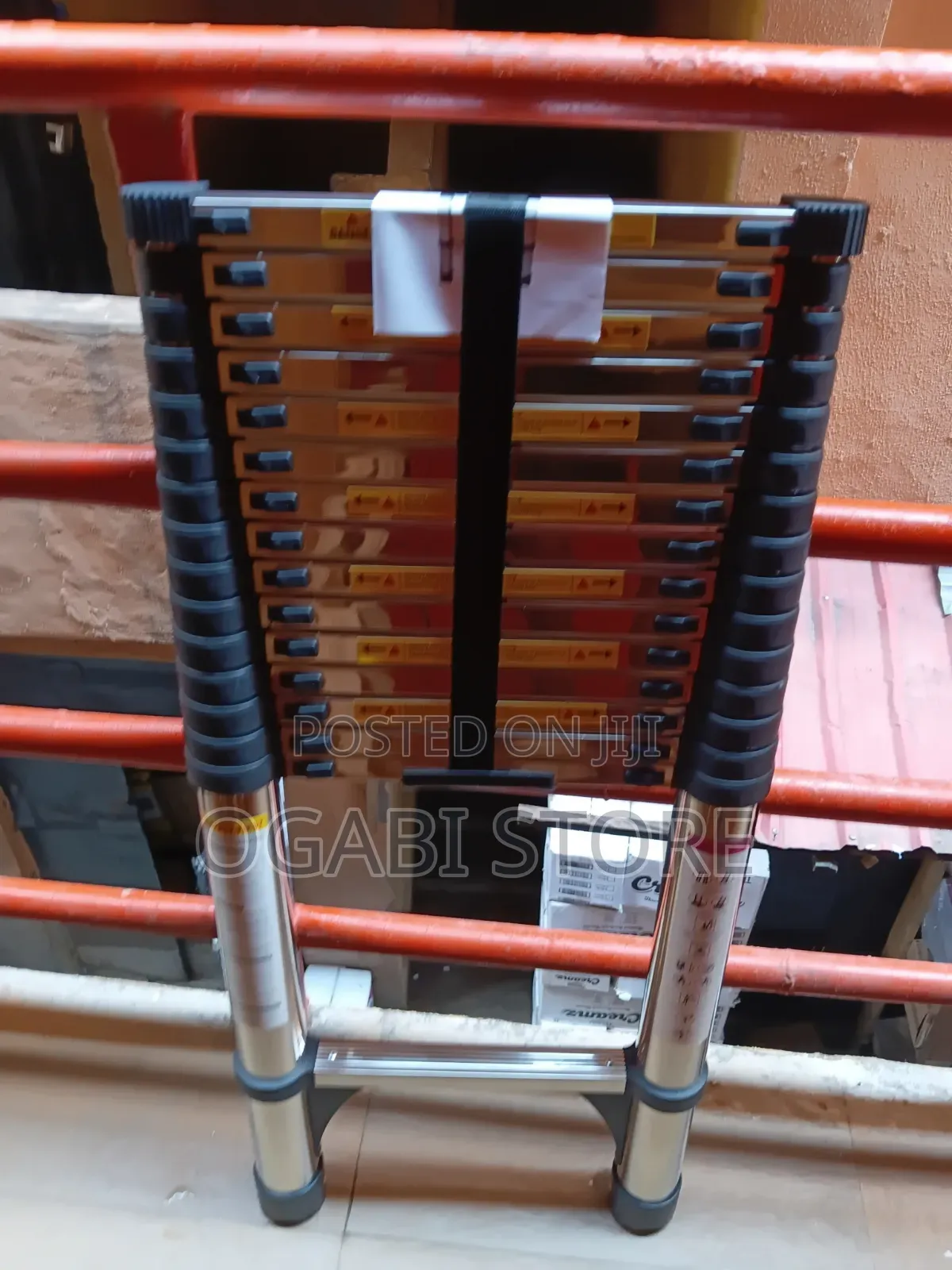 6.3m Telescopic Foldable Ladder