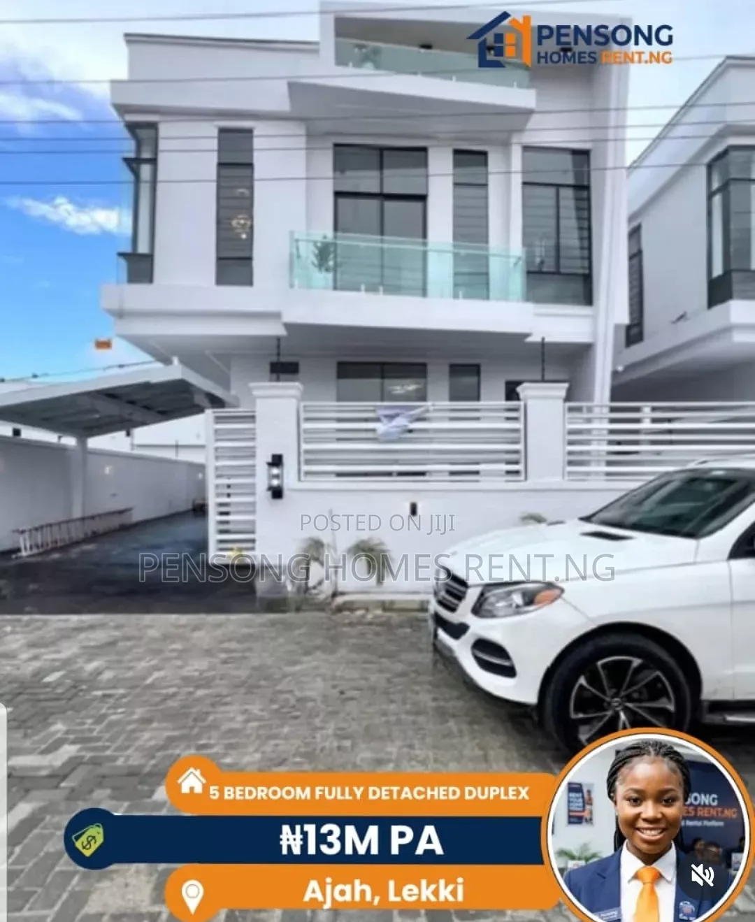 4bdrm Duplex in Lekki Palm City for rent