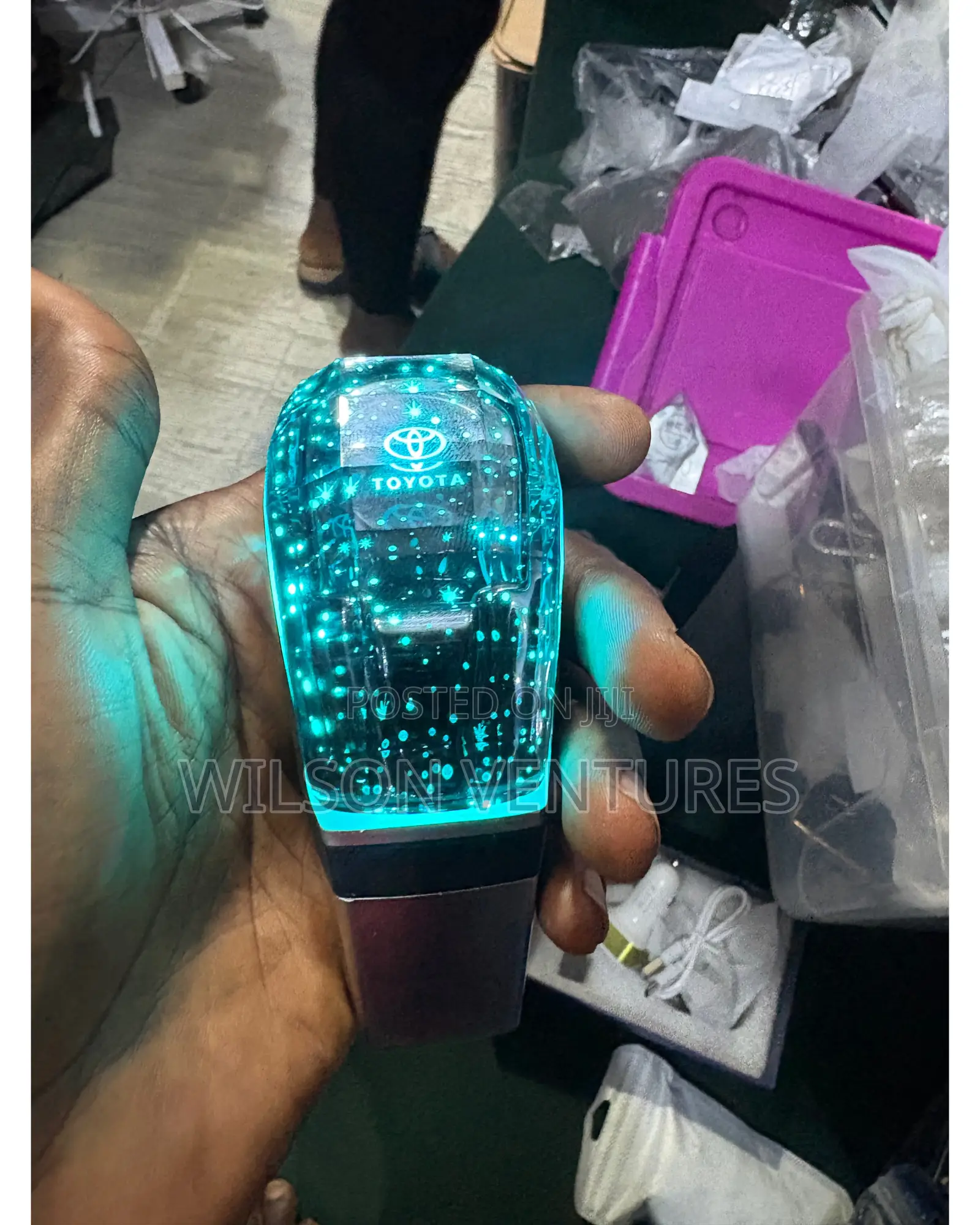 7 Color New Design Toyota Lexus Led Gear Knob