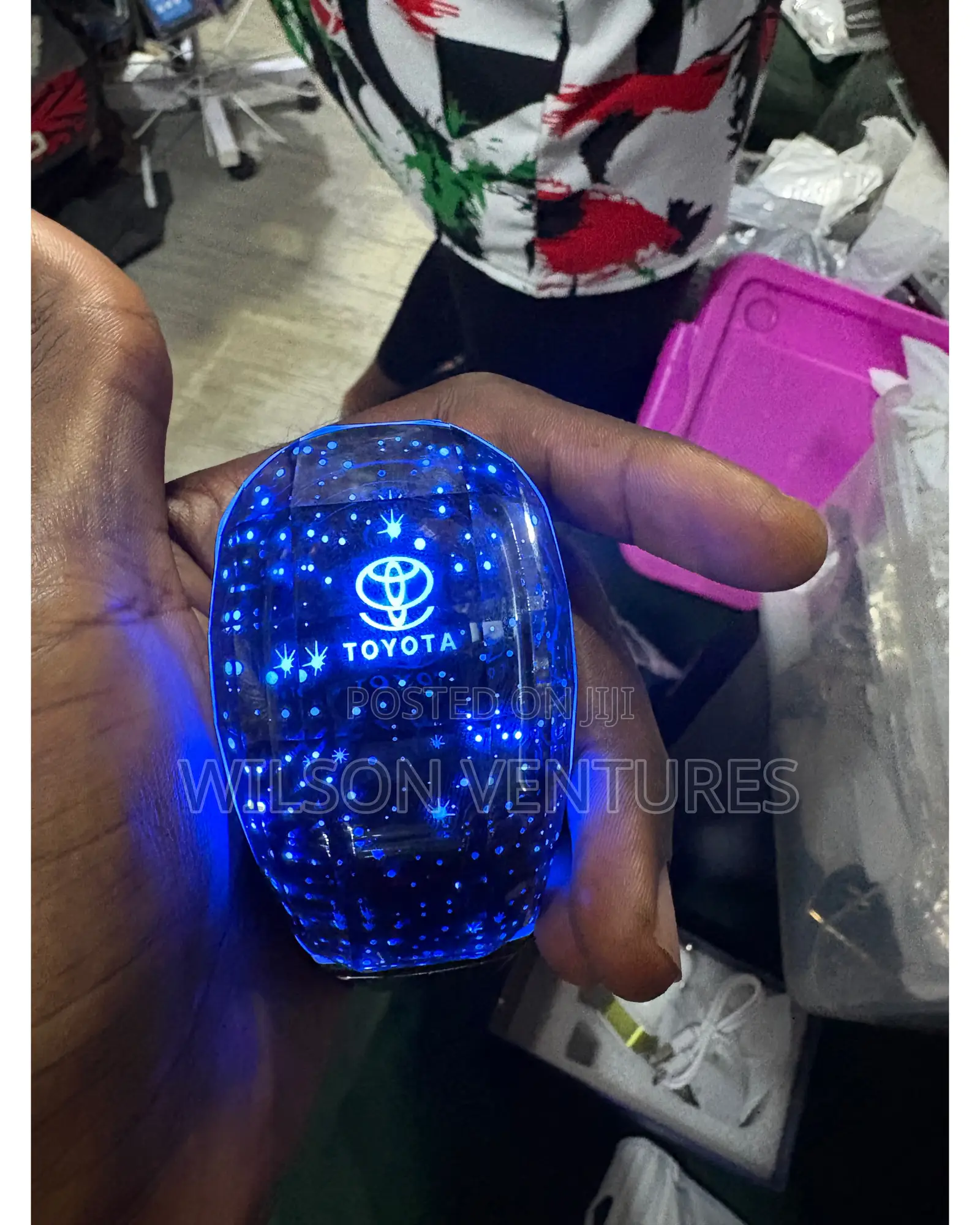 7 Color New Design Toyota Lexus Led Gear Knob