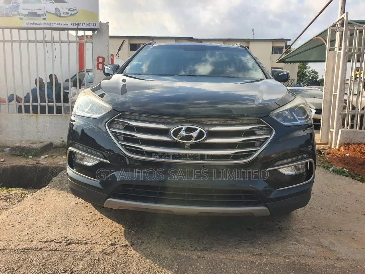 Hyundai Santa Fe SE AWD 2017 Black