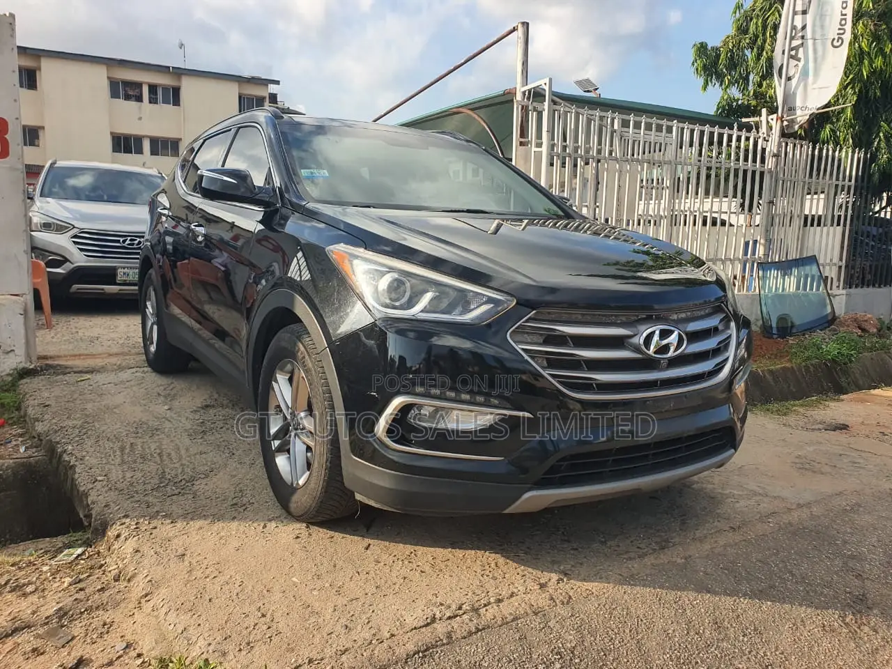 Hyundai Santa Fe SE AWD 2017 Black
