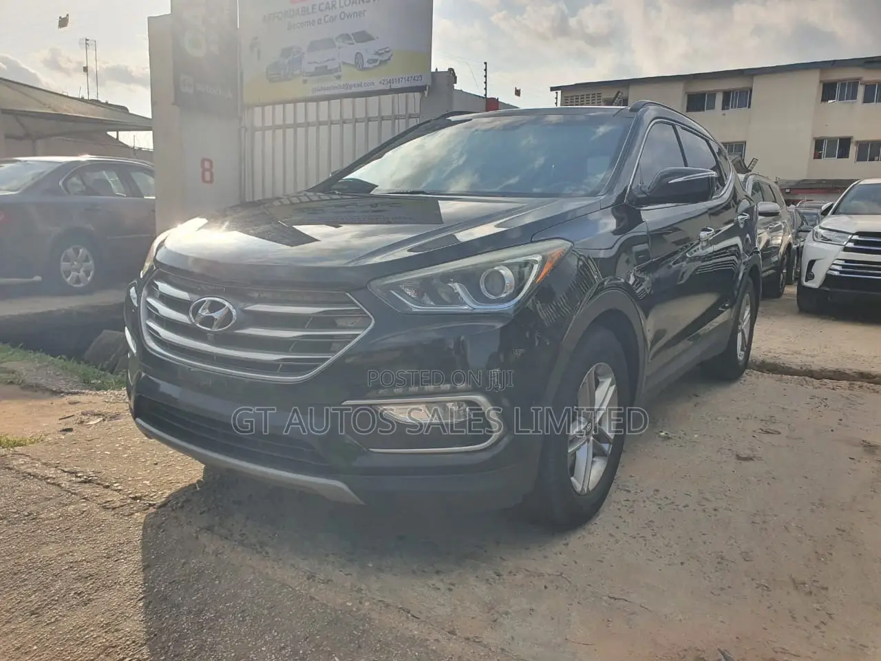 Hyundai Santa Fe SE AWD 2017 Black