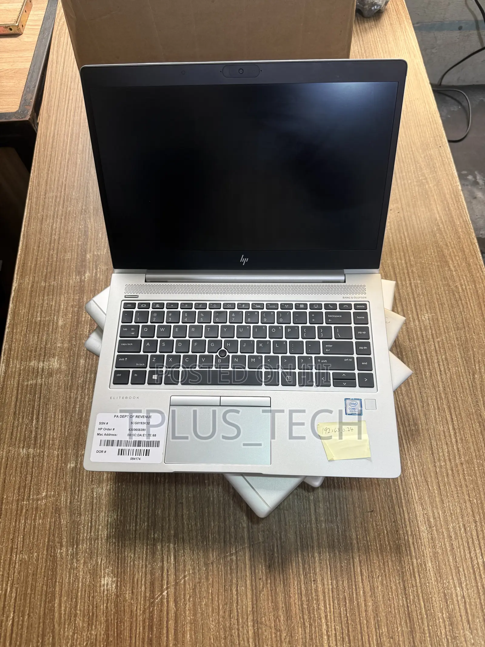 Laptop HP EliteBook 840 G6 16GB Intel Core i7 SSD 256GB