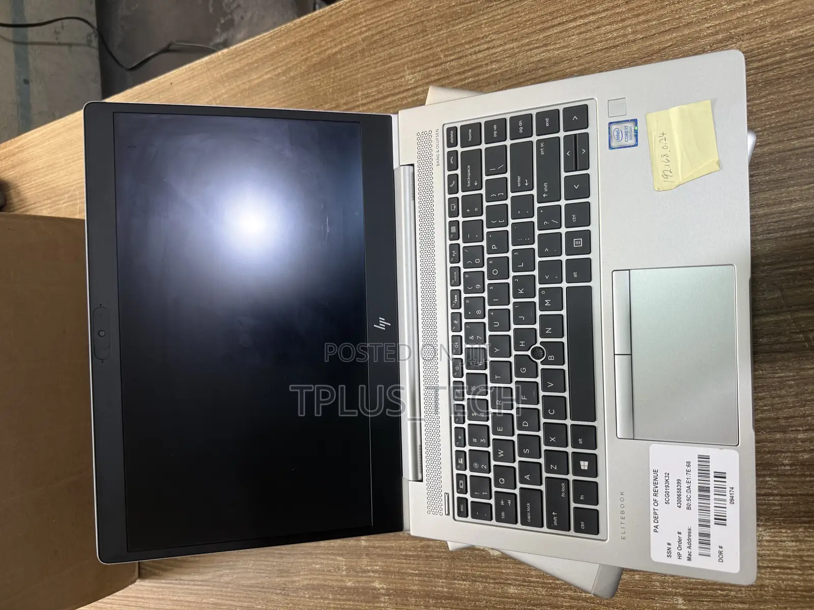 Laptop HP EliteBook 840 G6 16GB Intel Core i7 SSD 256GB