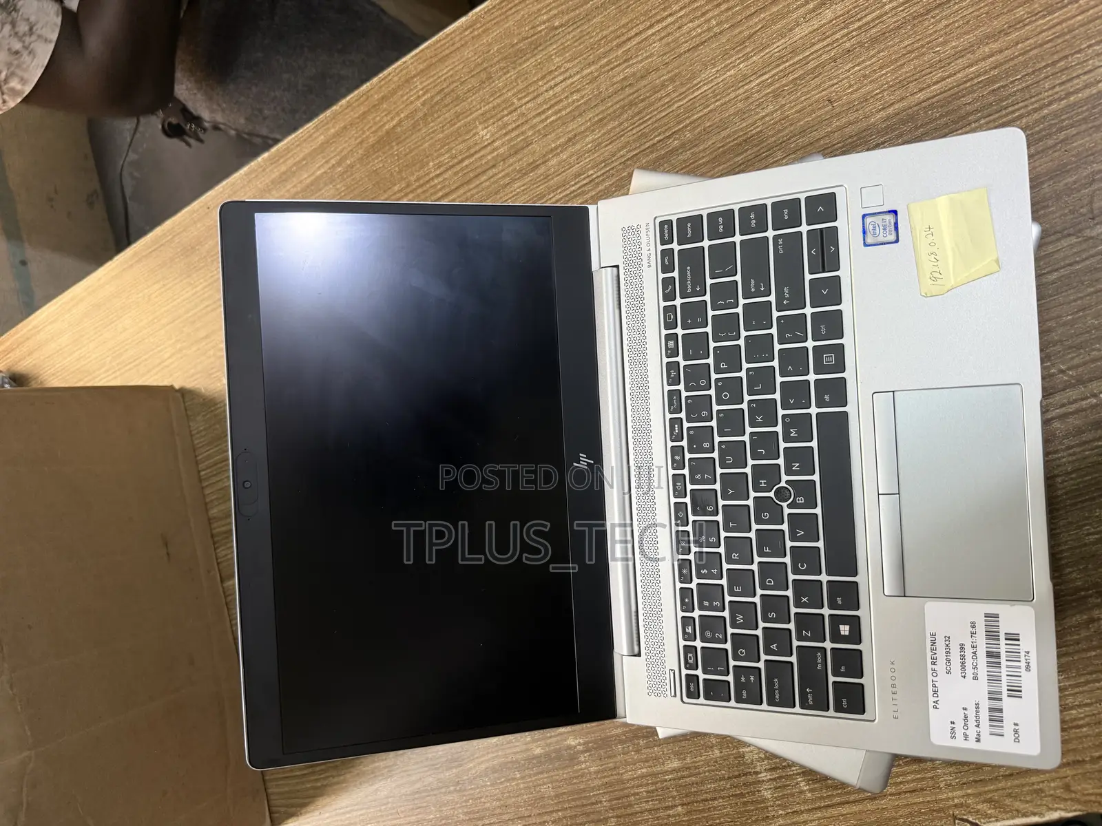 Laptop HP EliteBook 840 G6 16GB Intel Core i7 SSD 256GB