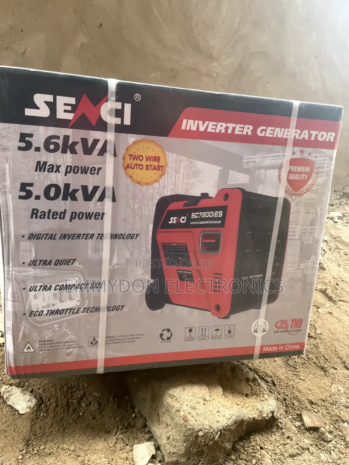 Senci 5kva High Performance Petrol Generator