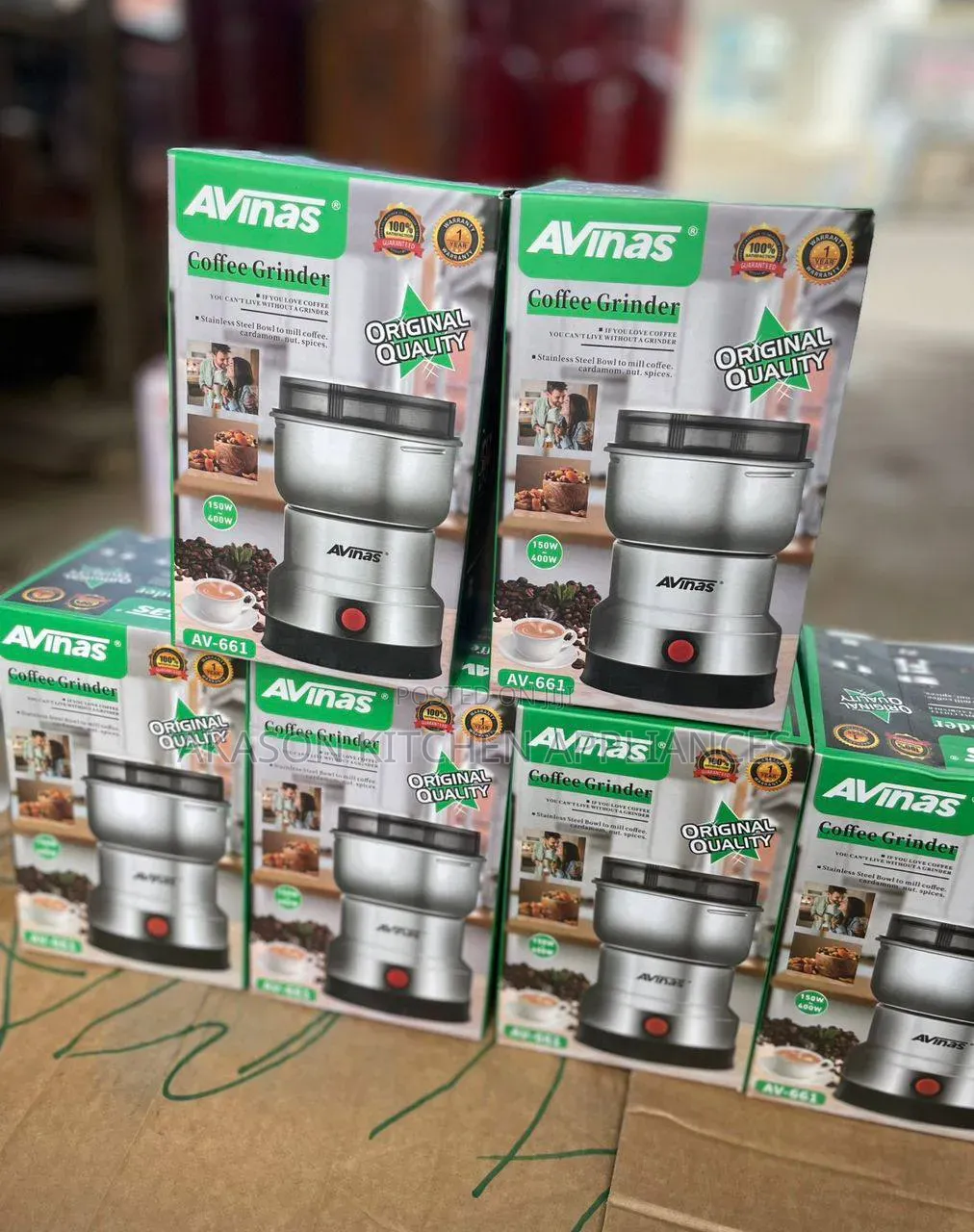 Avinas Coffee/Pepper Grinder (Av-661)