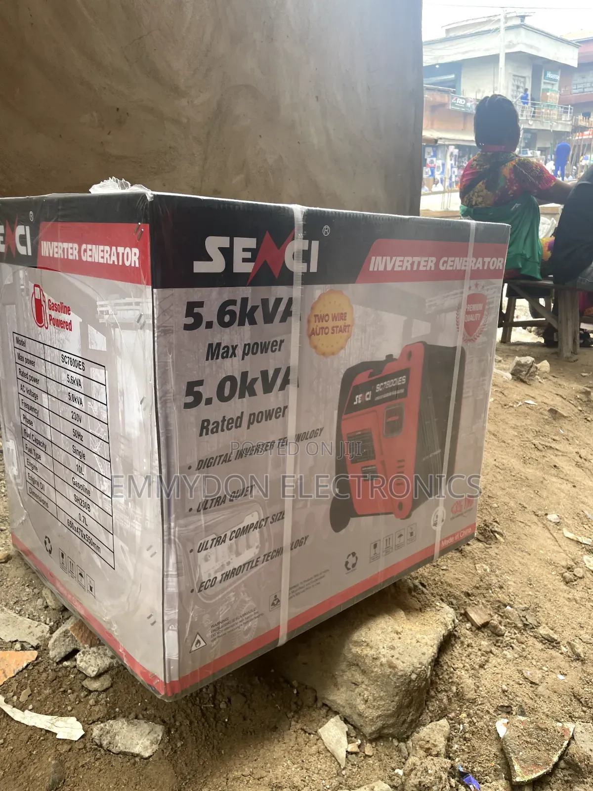 Senci 5kva High Capacity Portable Generator