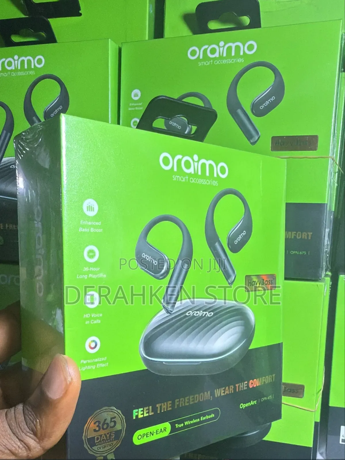 Oraimo Openarc Open-Ear Wireless Earphones