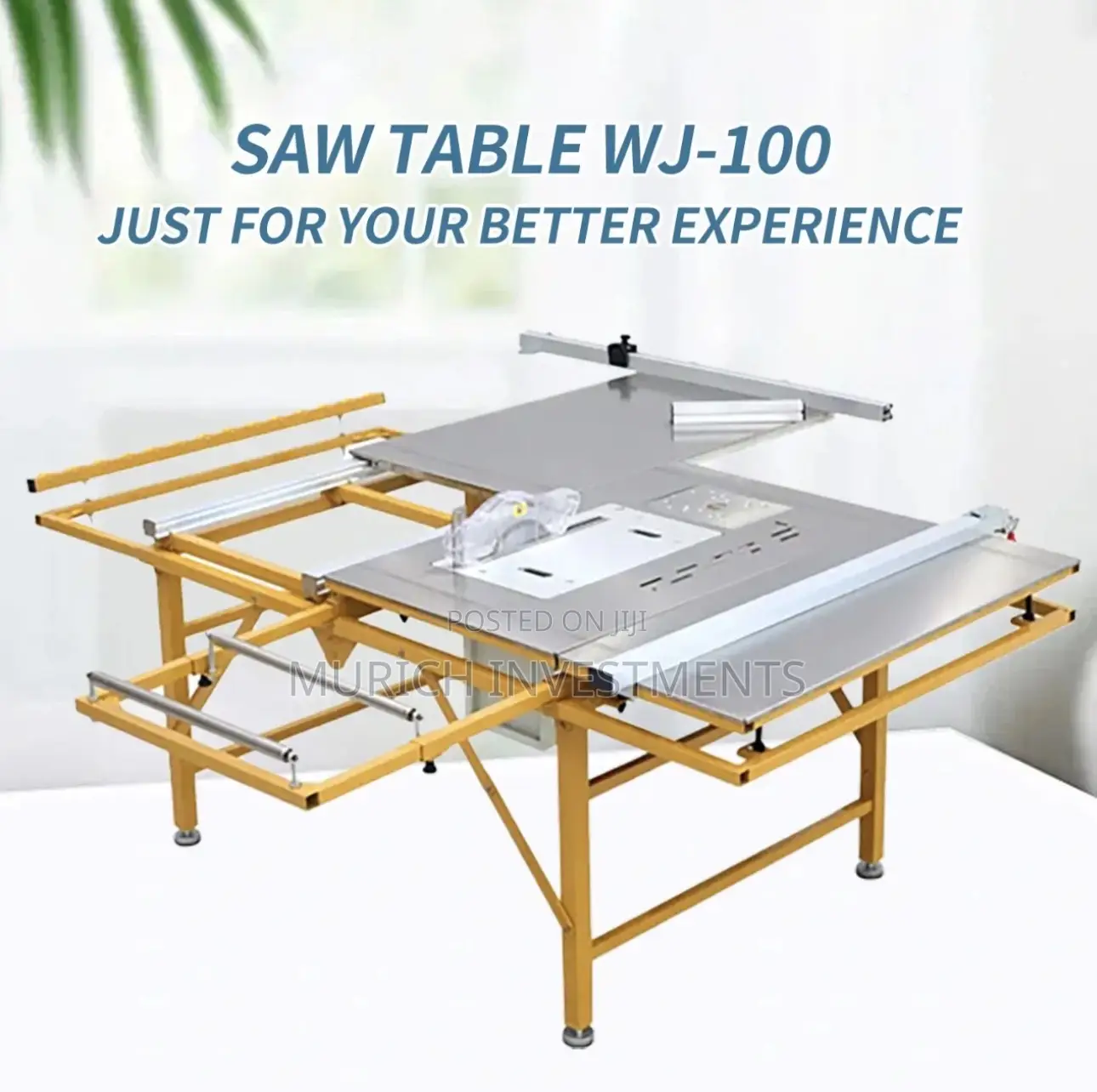 5-in-1 Precision MDF Panel Saw With Sliding Table for Woodworking