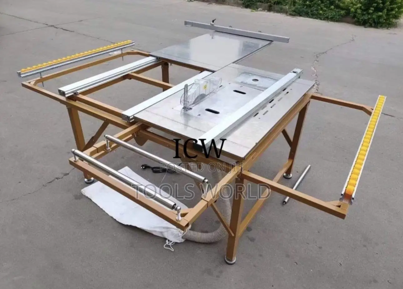 5.4kw MDF Panel Saw With Sliding Table Woodworking Cutting Machine
