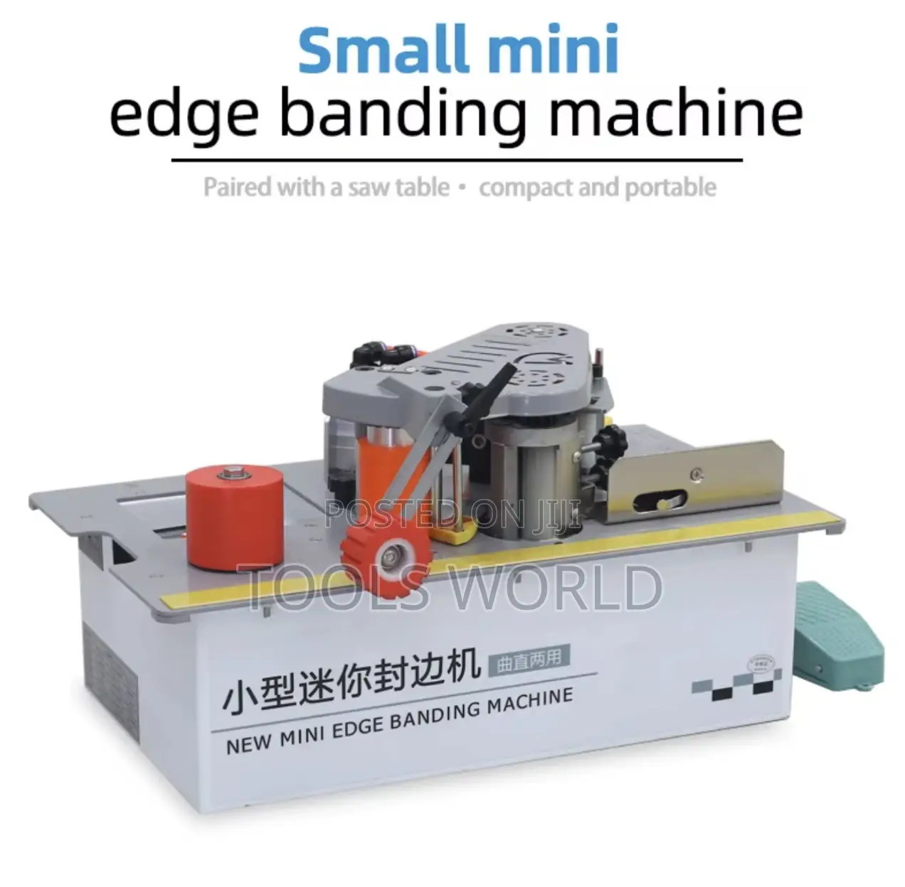 Mini Straight Curve Panel Edge Banding Machine