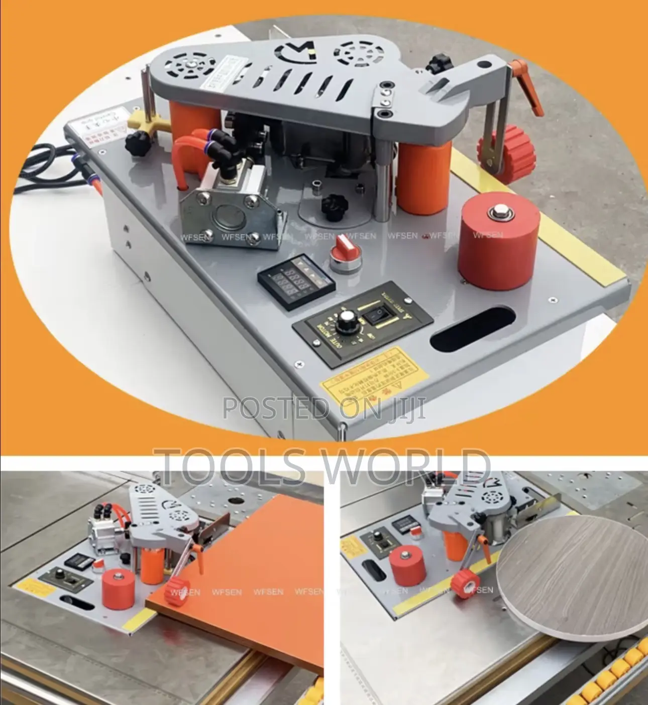 Mini Straight Curve Panel Edge Banding Machine