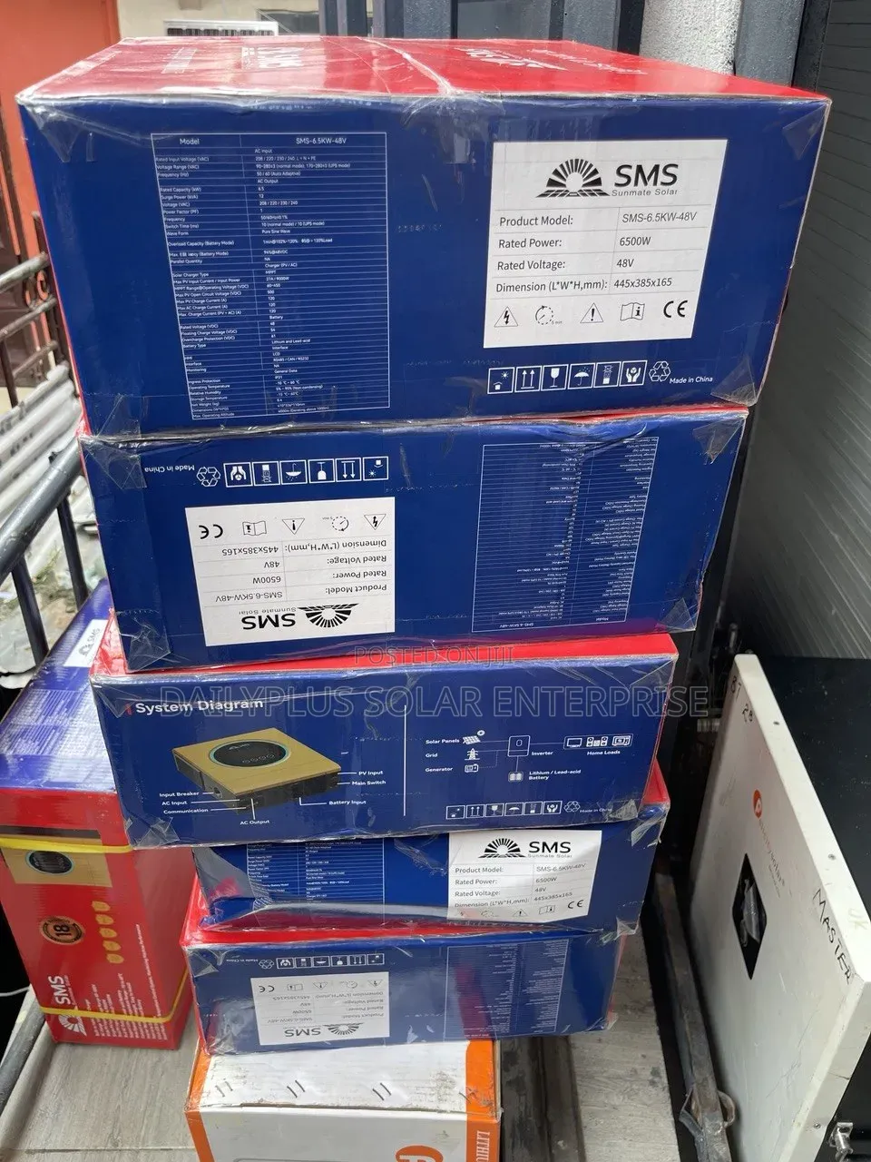 SMS 6.5kva 48v Solar Hybrid Inverter