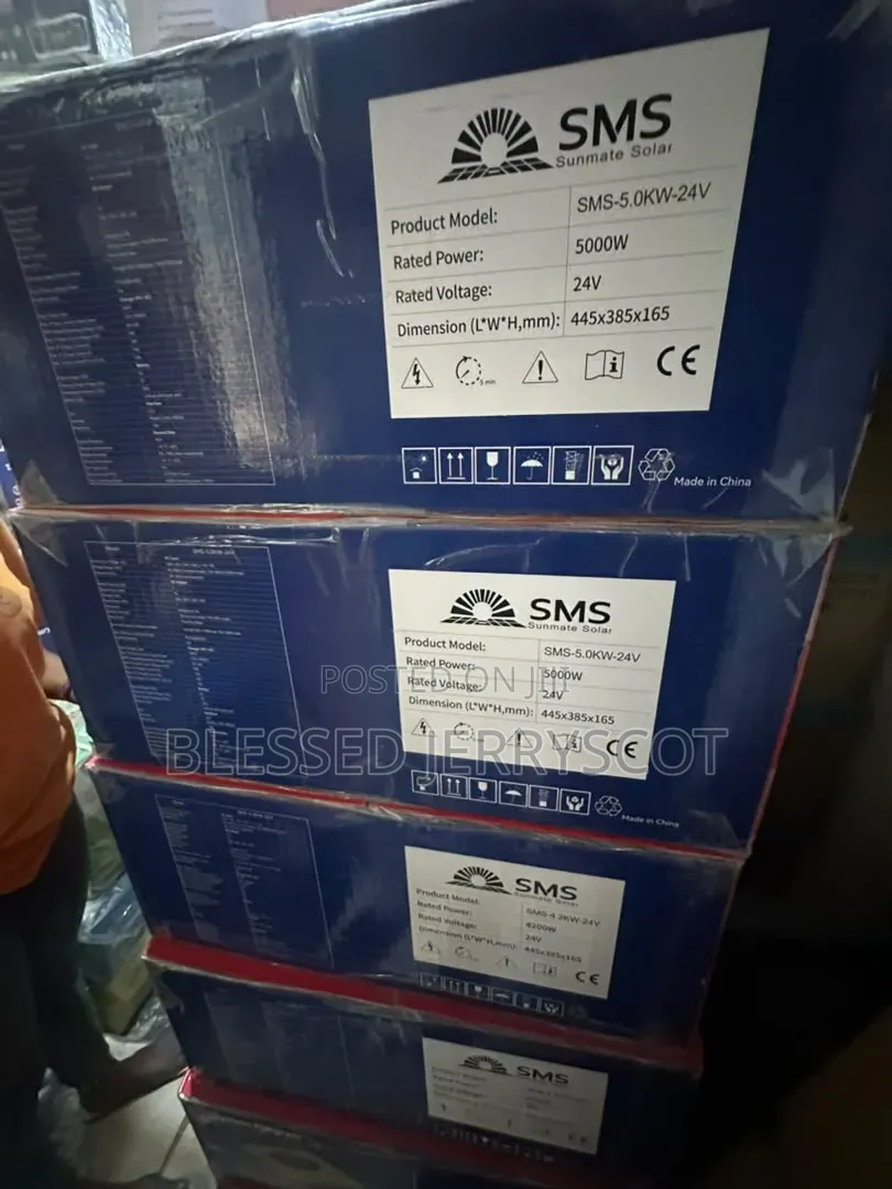 SMS 5kw 24v Hybrid Solar Inverters Available in Stock.