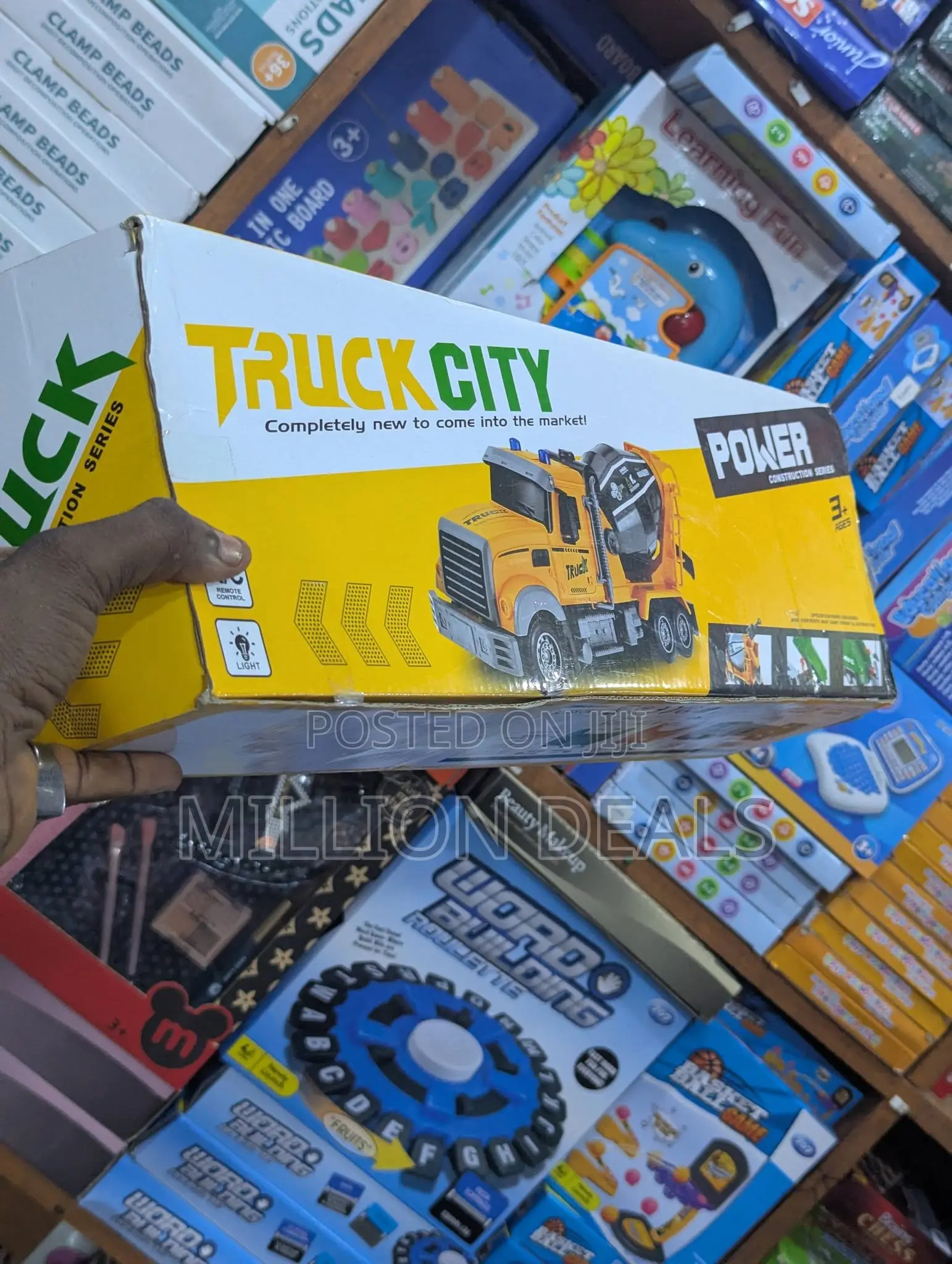 Remote Control Truck City Toy Set - Ages3+