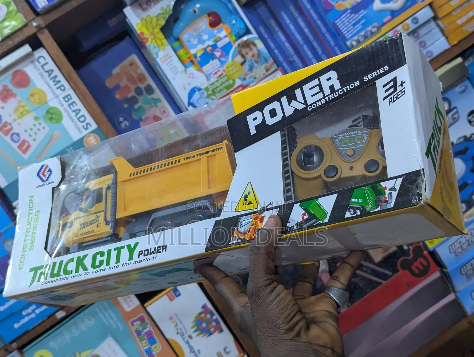 Remote Control Truck City Toy Set - Ages3+