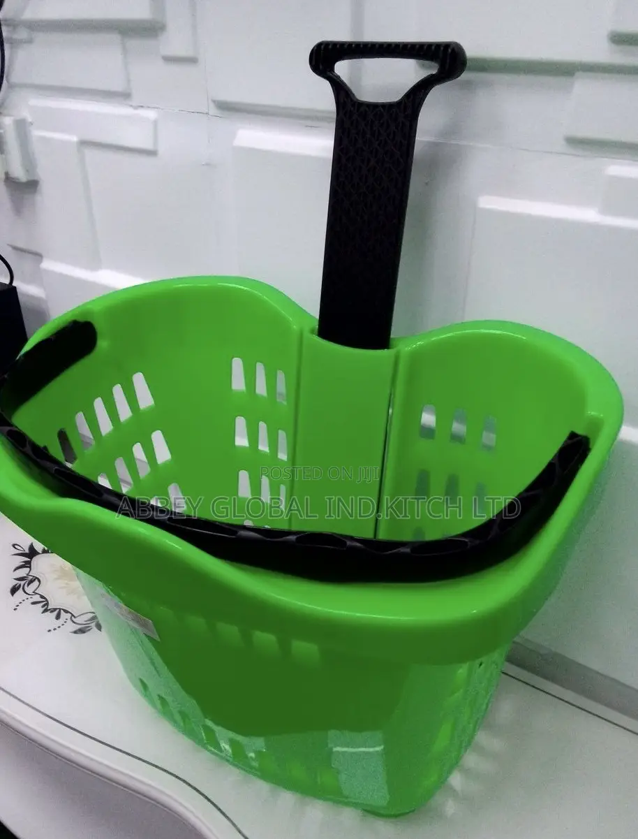Plastic Supermarket Trolley