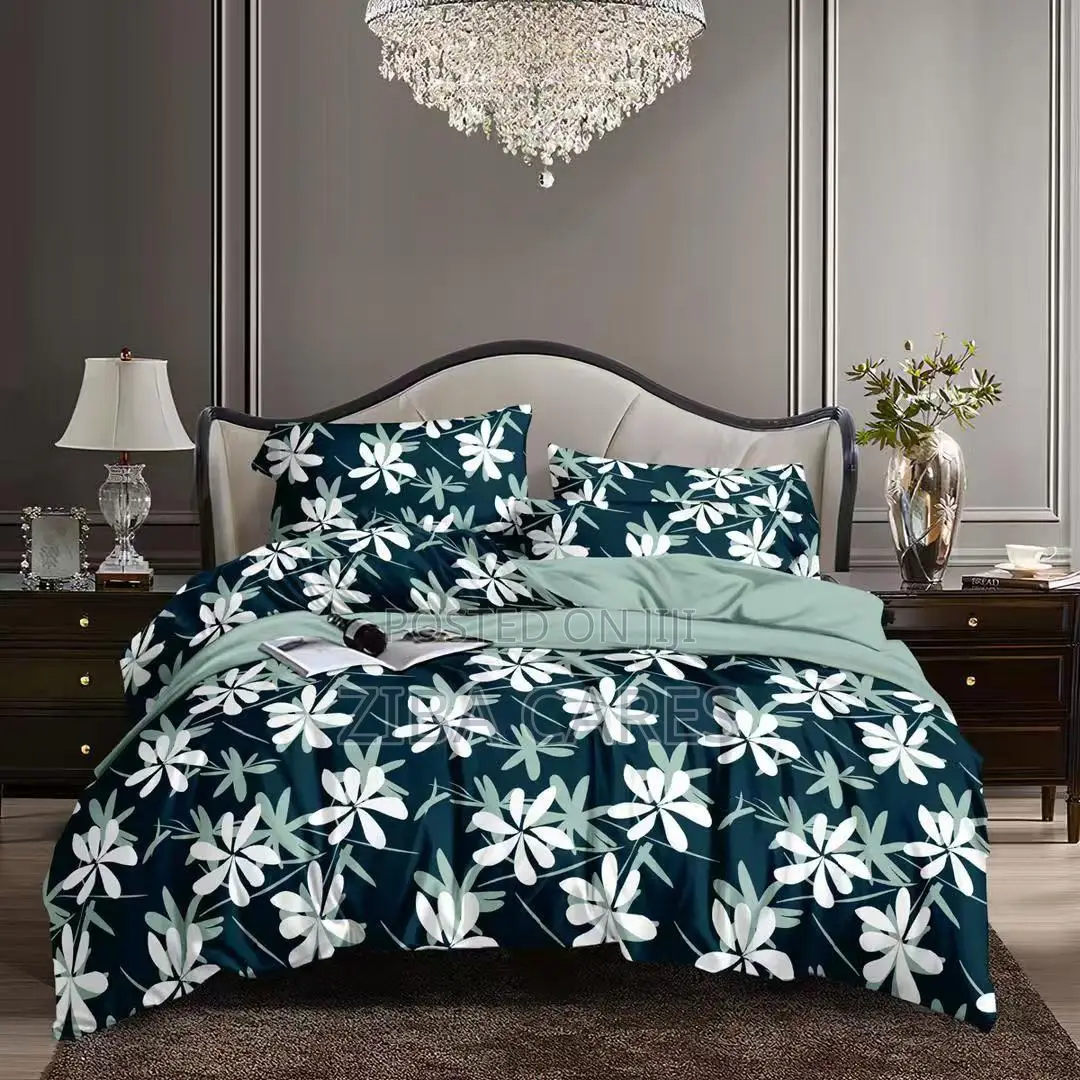 Super Thick ,Duvet ,Bedsheet With 4 Pillows 6x6