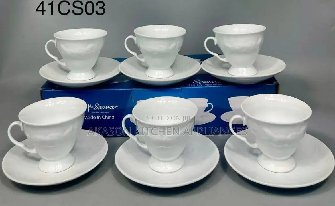 Set of Tea Cup Saucer (41cs03)