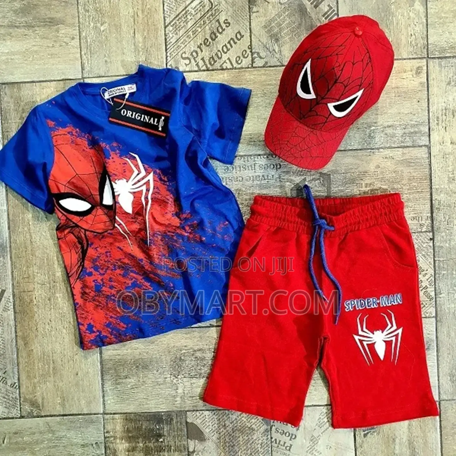 3 in 1 Turkey Boys Exclusive Outfit With Face Cap(With Red Short)