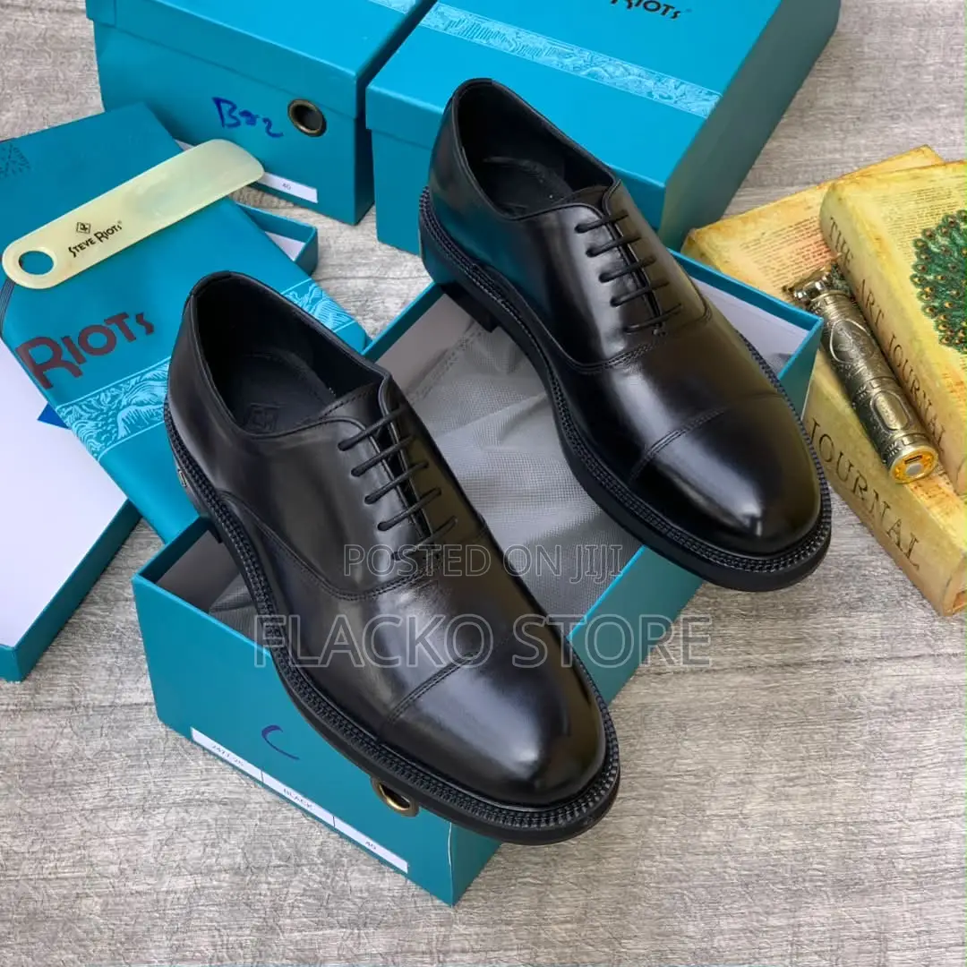 Original Steve Riots Double Sole Leather Brogue Shoes