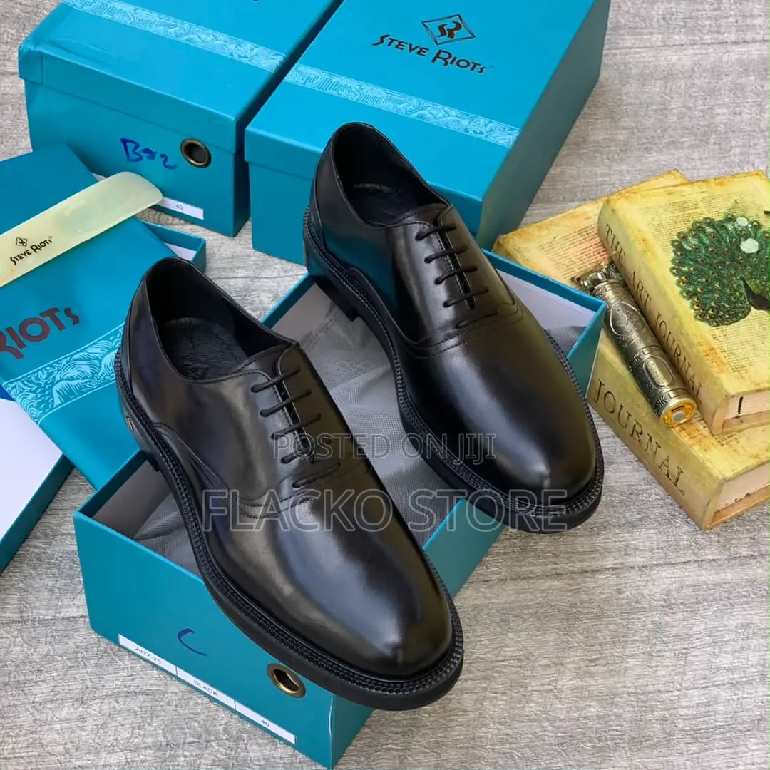 Original Steve Riots Double Sole Leather Brogue Shoes
