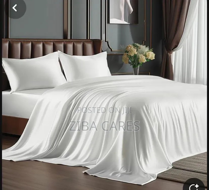 Luxury American Plain Cotton Material White 6x6