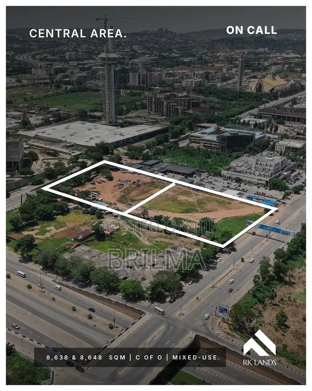 8,648 SQM 8,638 Land in Central Area for Sale