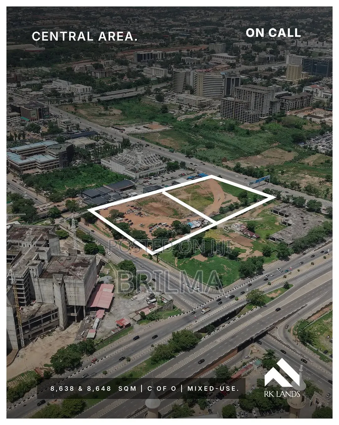 8,648 SQM 8,638 Land in Central Area for Sale