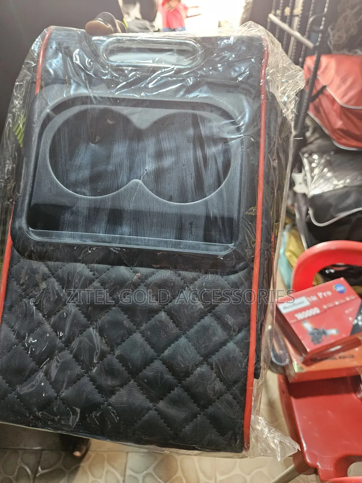 Car Armrest Is a Padded Platform Located in the Center Console