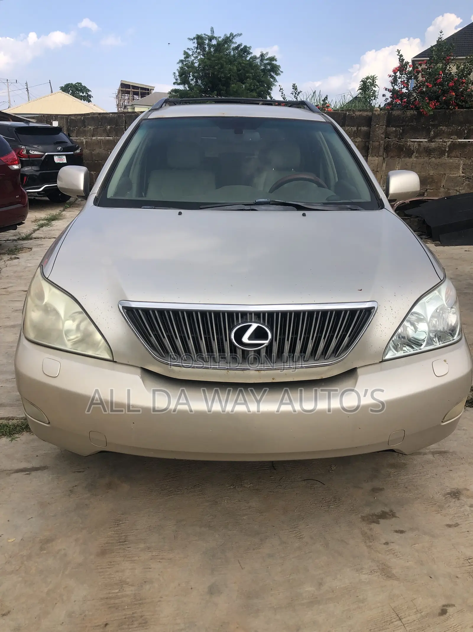 Lexus RX 2007 Gold