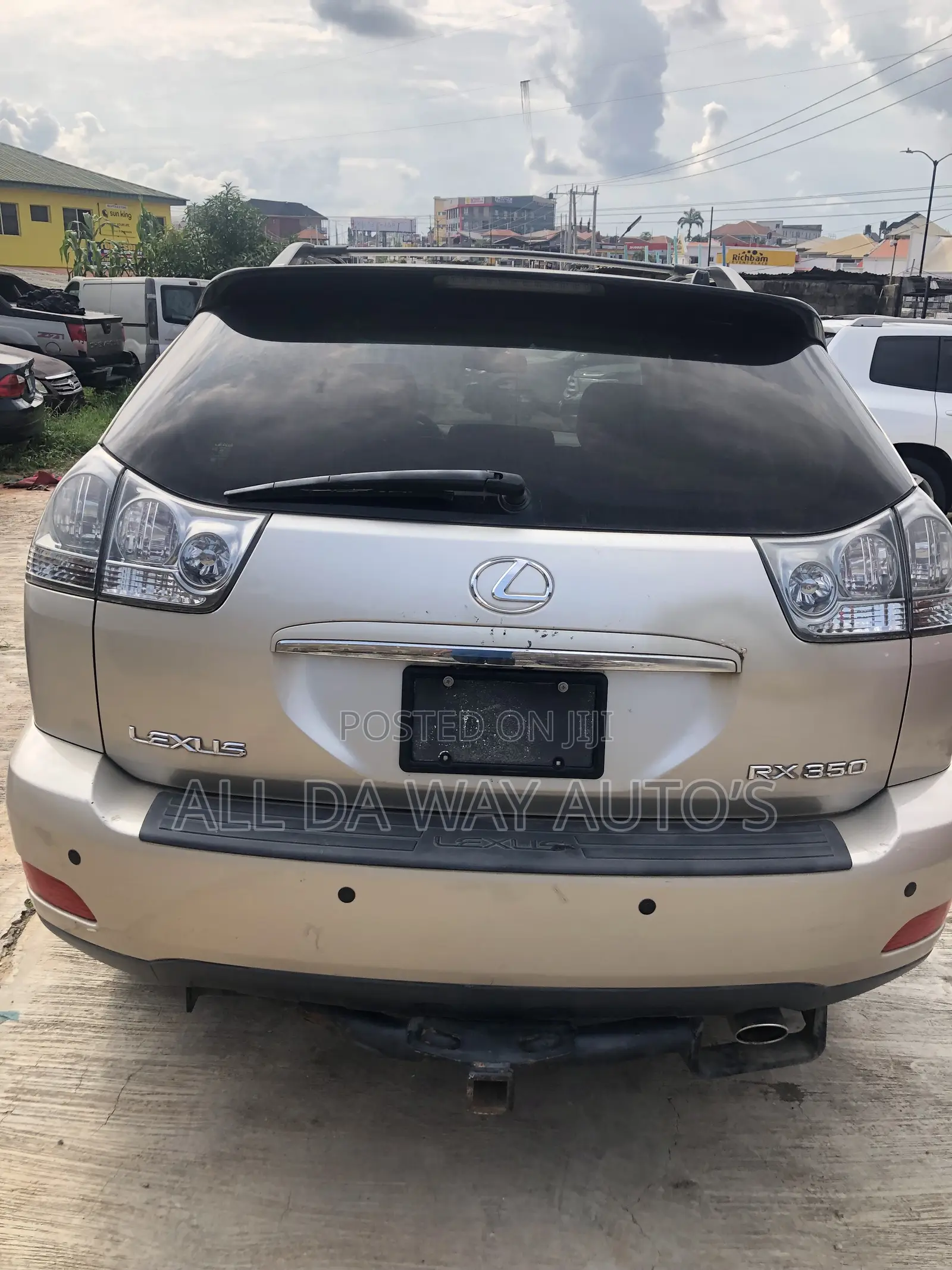 Lexus RX 2007 Gold