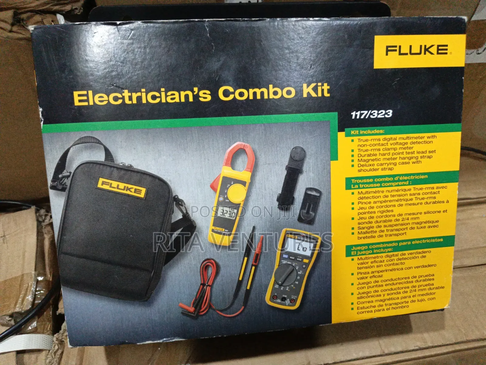 Fluke 117/323 Electrician's Combo Kit