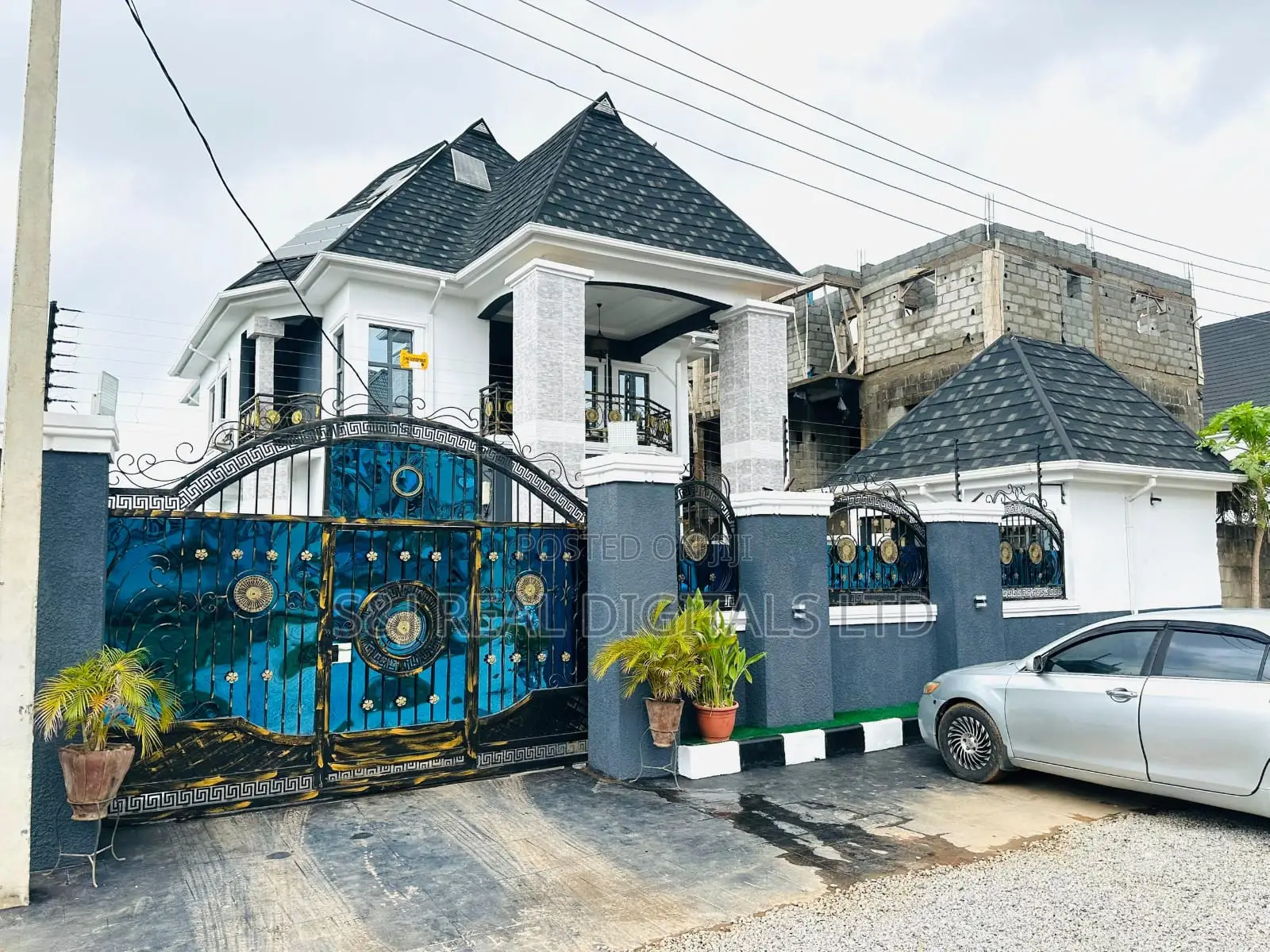 Furnished 4bdrm Duplex in Kagini for sale